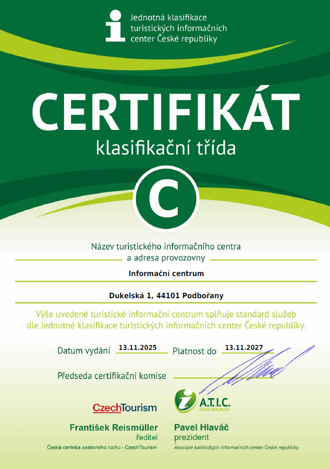 Certifikát Certifikát