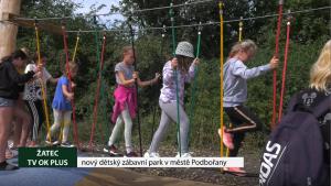 Nový zábavní park pro děti v Podbořanech 1