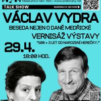 VÁCLAV VYDRA - talk show a zahájení výstavy   1