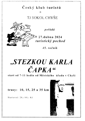 Pochod Stezkou Karla Čapka