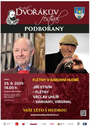 DVOŘÁKŮV FESTIVAL 2025 - Jiří Stivín a Václav Uhlíř 1
